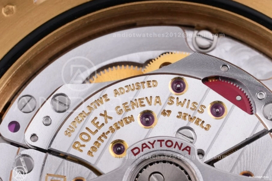 Snug Edition Weight on VSF Black 804 Daytona 126518 Stick Rim Gain Black Strap Dial Oyster-flex 1:1 Sub-dial Marker Gold DD Best 0203